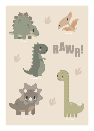 Förhandsvisning av Posters: Dinosaurie