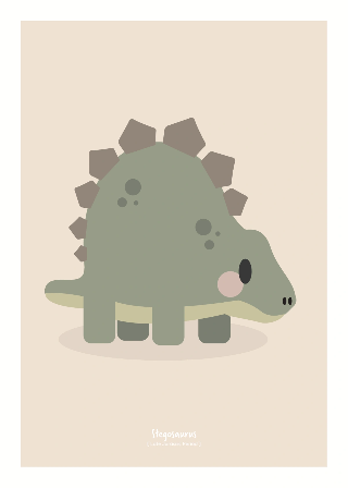 Förhandsvisning av Posters: Stegosaurus