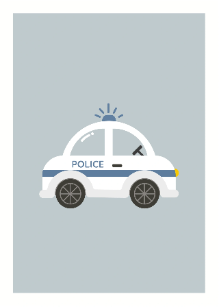 Förhandsvisning av Posters: Polisbil