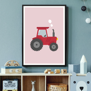 Förhandsvisning av Posters: Röd traktor