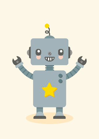 Förhandsvisning av Posters: Robot stående stjärna