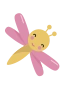 Rosa trollslända