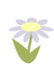 Lila blomma
