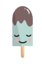 Grön pinnglass