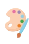 Målarpalett