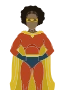 Superhjältinna 1