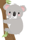 Koala i träd
