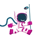 Rosa astronaut