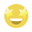Stjärnögonemoji