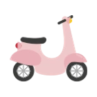 Rosa scooter
